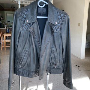 [NWOT] Massimo Dutti Leather Jacket Womens Medium